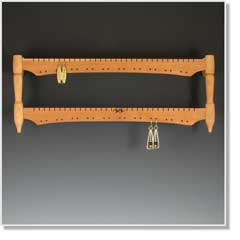 2 Bar Wallmount Earring Holder